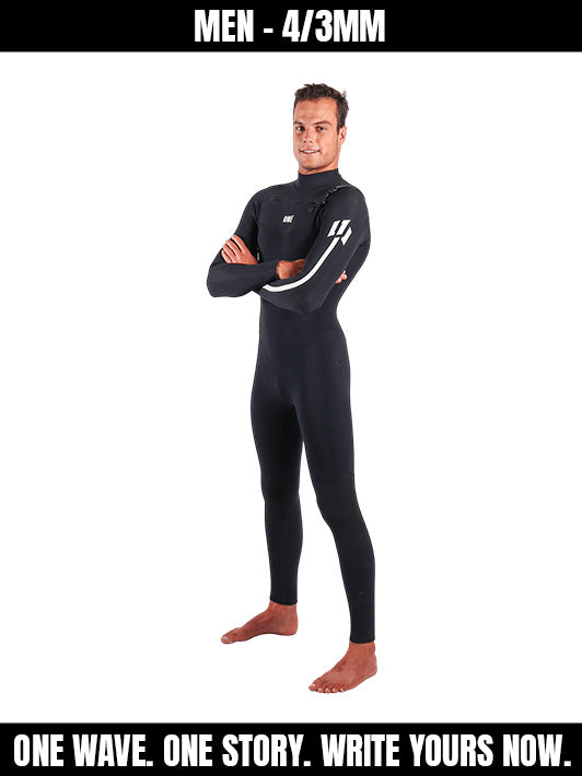 Combinaison Néoprène Homme 4/3mm - ONE SURFING CO