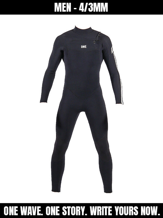 Combinaison Néoprène Homme 4/3mm - ONE SURFING CO