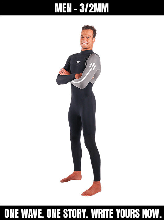 Combinaison Néoprène Homme 3/2mm - ONE SURFING CO