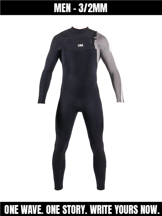Combinaison Néoprène Homme 3/2mm - ONE SURFING CO