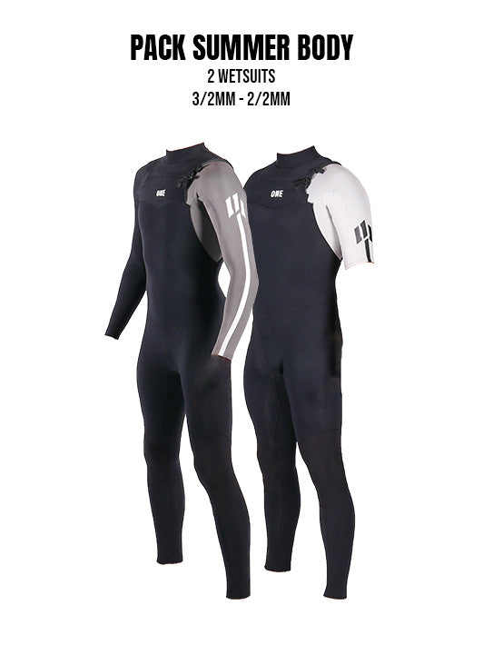 Pack SUMMER BODY 3/2mm et 2/2mm