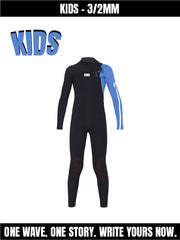 Children's surf neoprene wetsuit 3/2mm