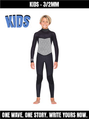 Second hand children's full wetsuit 3/2mm