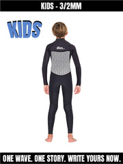 Children's surf wetsuit 3/2mm
