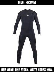 THE WARRIOR PACK - neoprene wetsuits 4/3mm and 3/2mm