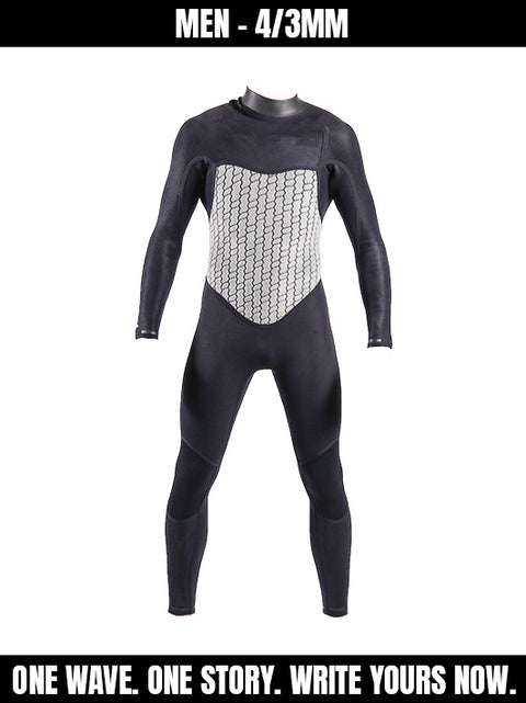 ONE SURFING WETSUIT 4/3mm