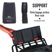 Coussin porte bagage arrière de vélo